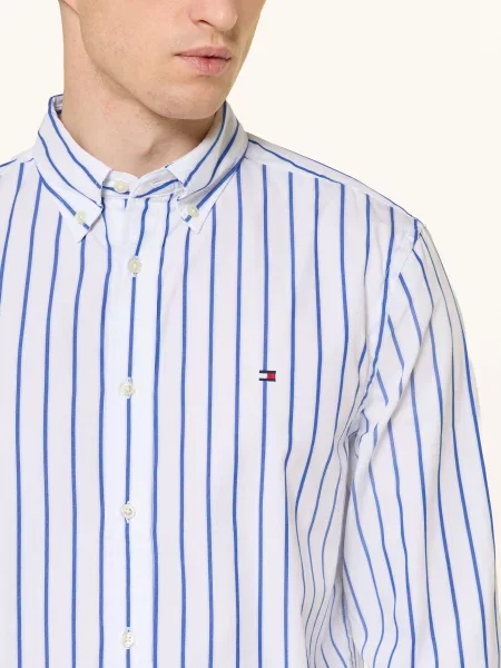 Tommy Hilfiger Košile Comfort Fit / modrá bílá