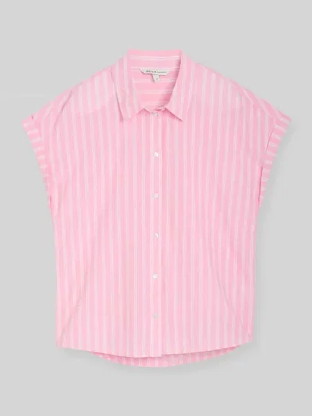Bluzka o kroju relaxed fit z czystej bawełny Tom Tailor Denim