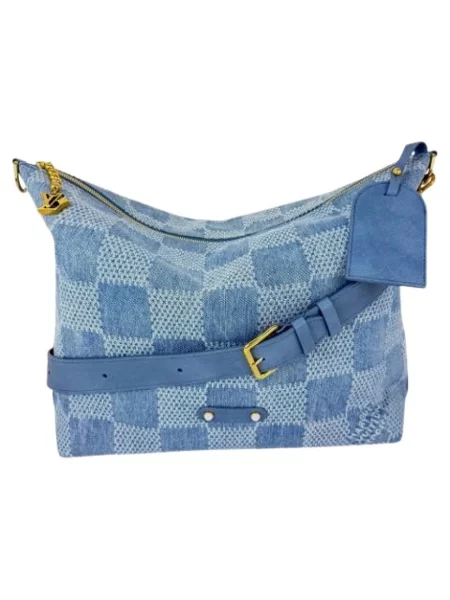 Torebka hobo Louis Vuitton niebieska