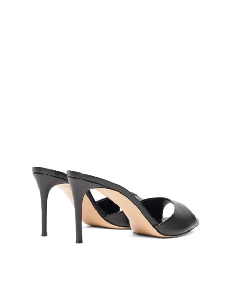 Papuci tip mules Casadei negru