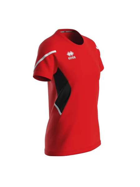 T-Shirt Errea Corinne Maglia Mc Ad czarna