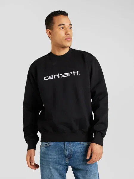 Carhartt WIP Majica črna bela
