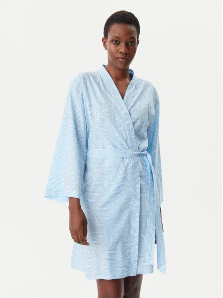 DKNY Халат светлосиньо