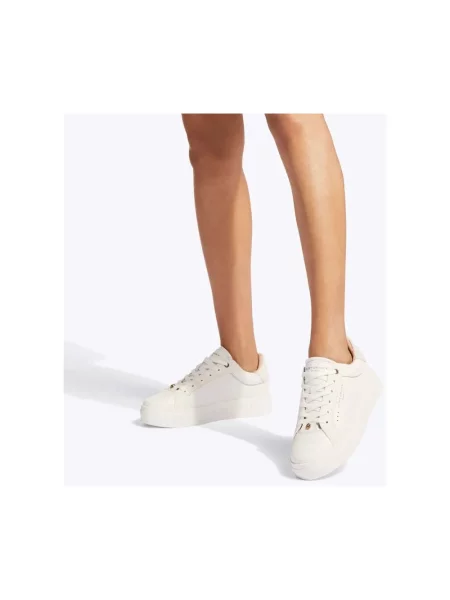 Sneakersy Kurt Geiger skórzane beżowe