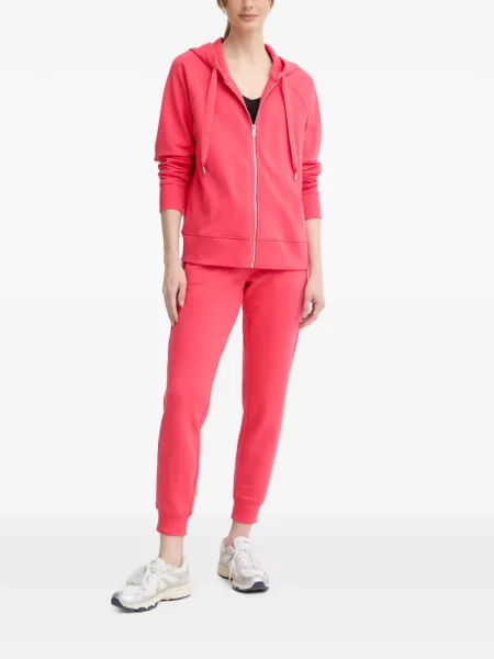 Hanorac cu glugă Dkny cu imagine cu cordon roz