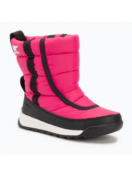 Детски ботуши за сняг Sorel Outh Whitney II Puffy Mid cactus pink/black черно