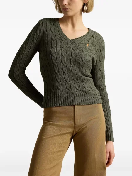 Велурени бягане с яка чорапи Polo Ralph Lauren синьо