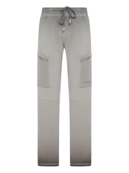 Pantaloni Off-white cu dungi alb