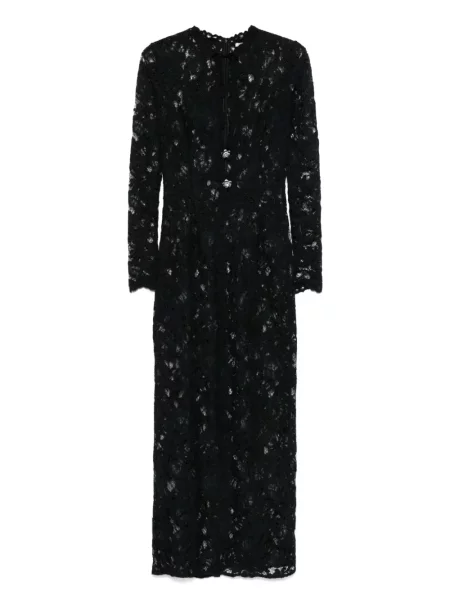 Костюм миди рокля Manuri до коляното черно