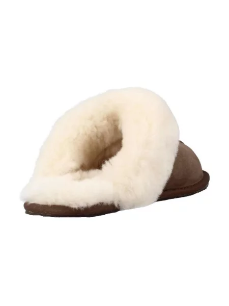 Pantofi Ugg de lână maro