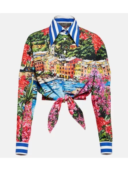 Tricou Dolce&gabbana cu imagine din jerseu