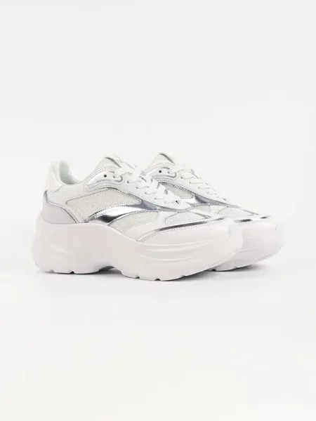 Tenisky Karl Lagerfeld KONTOUR WEDGE biela