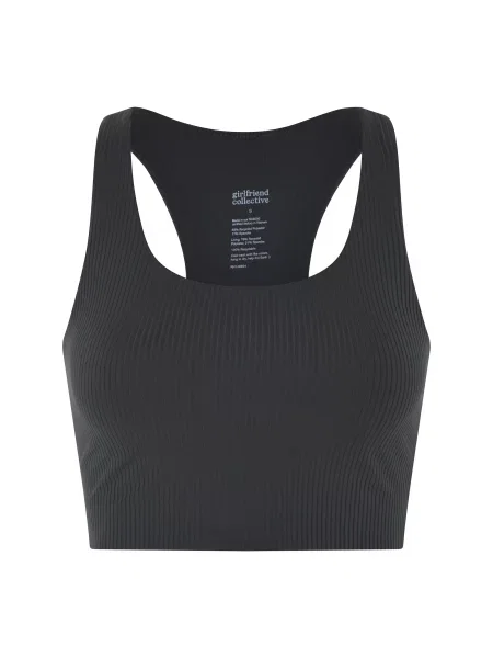 Girlfriend Collective Sportski grudnjak Paloma' crna