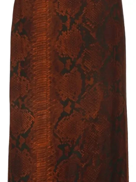 Rochie maxi Jean Paul Gaultier de costum maro