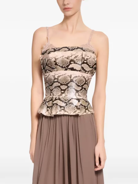 Top Elie Saab din piele