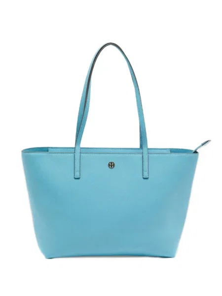 Шопинг чанта Tory Burch синьо