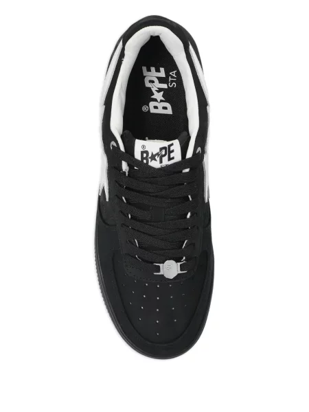 Sneakersy A Bathing Ape® skórzane czarne