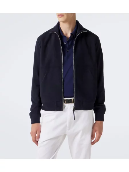Cardigan Tom Ford de lână albastru