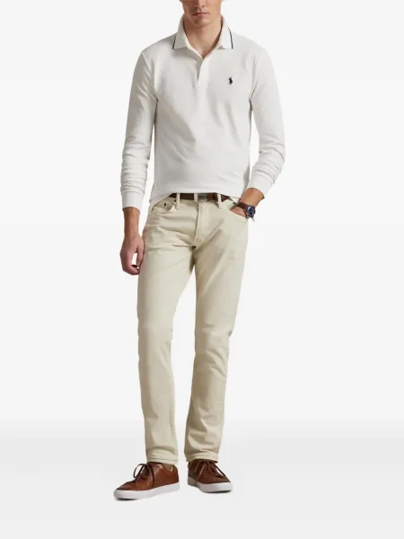 Șapcă Polo Ralph Lauren cu broderie din țesătură twill în carouri albastru