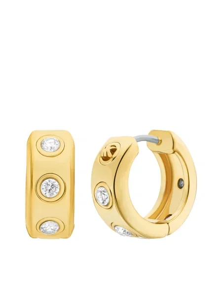 MICHAEL Michael Kors Cercei PREMIUM auriu / transparent