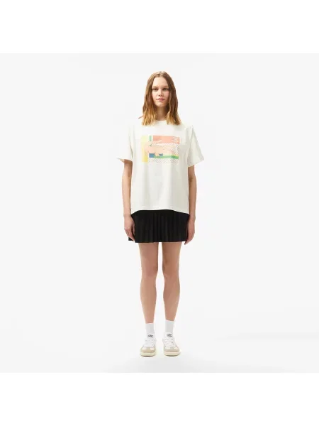 Lacoste футболка біла
