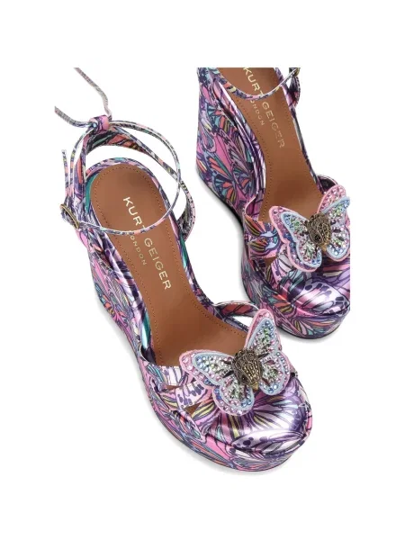 Sandale Kurt Geiger London s punim potplatom ružičasta