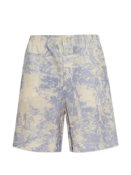 Pantaloni scurți Off-white de in alb