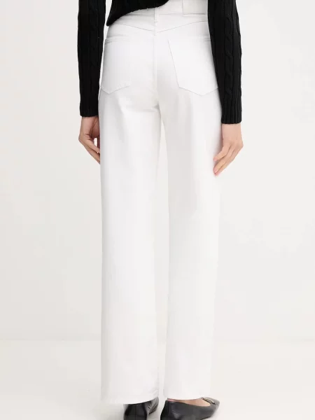 Džíny Tommy Hilfiger high waist bílé