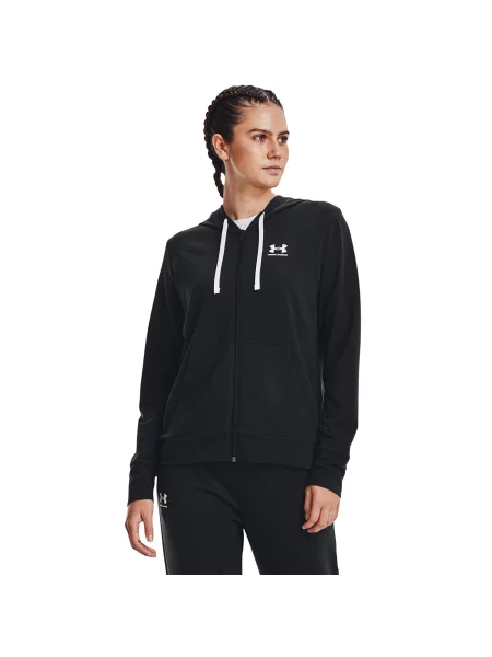 Суитшърт Under Armour Rival Terry Fz Hoodie Black S черно