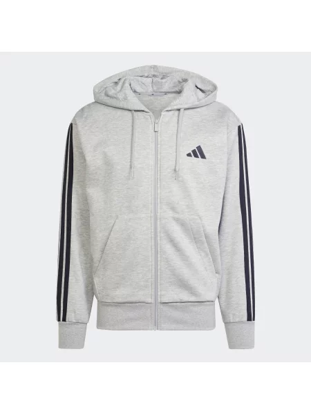 Geacă Adidas Sportswear cu glugă gri