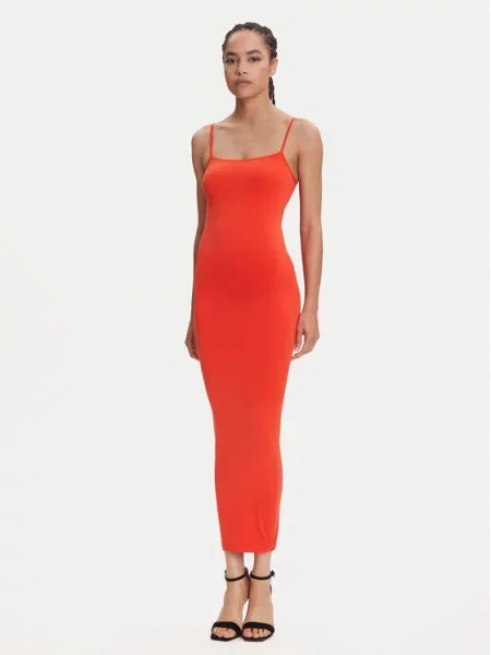 Повседневное платье Wolford с ремешками красное