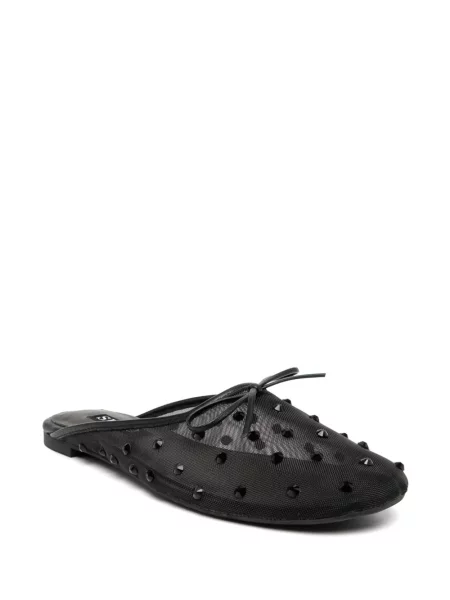 Papuci tip mules Senso negru