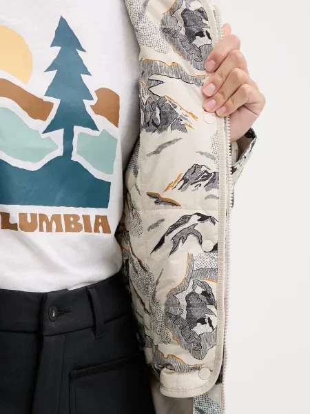Демисезонная куртка Columbia бежевая