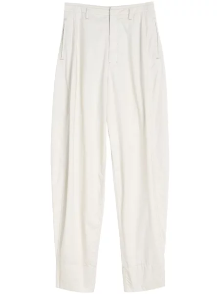 Pantaloni Lemaire alb