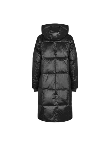 Płaszcz puchowy z kapturem model ‘NOVA’ Mos Mosh czarny