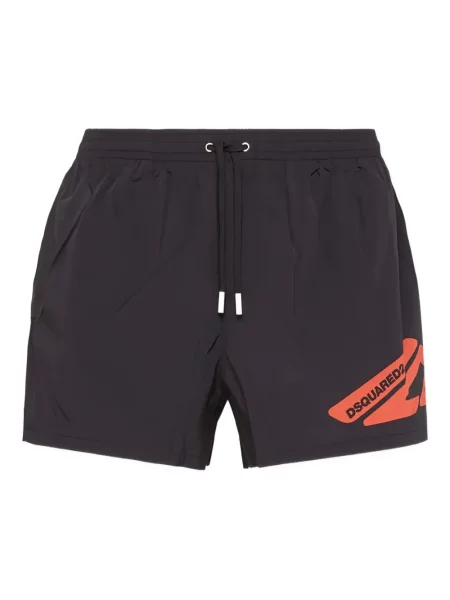 Slip de baie Dsquared2 negru