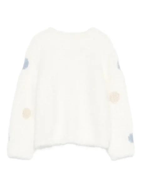 Sweter dziecięcy Liu Jo biały