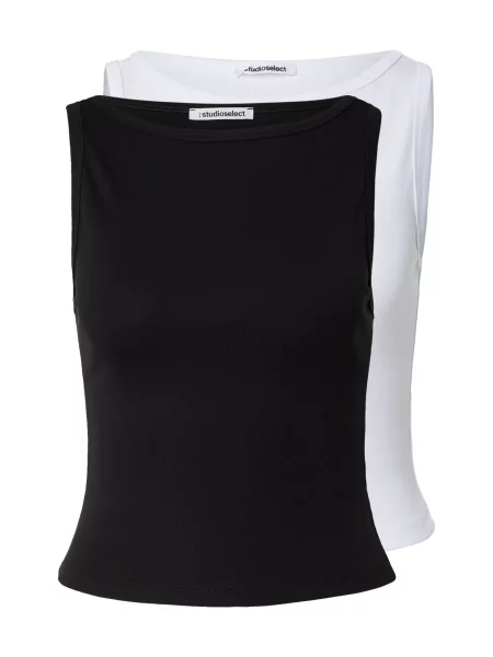 Studioselect Top Nora negru alb