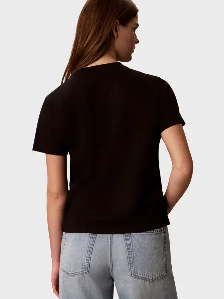 Класична футболка Calvin Klein Jeans чорна
