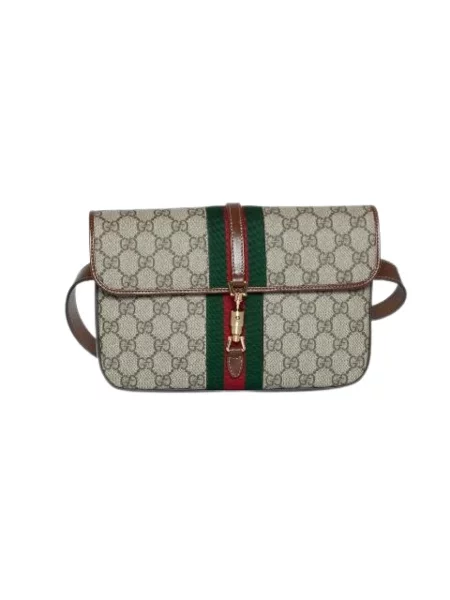Torebka Gucci płócienna brązowa