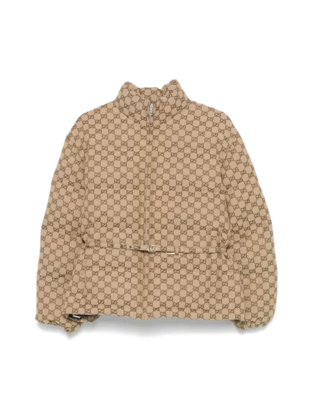 Kurtka Gucci pikowana brązowa