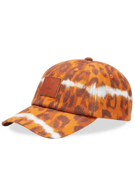 Czapka z daszkiem Acne Studios czerwona