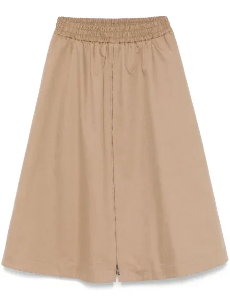 Fustă midi Golden Goose până la genunchi