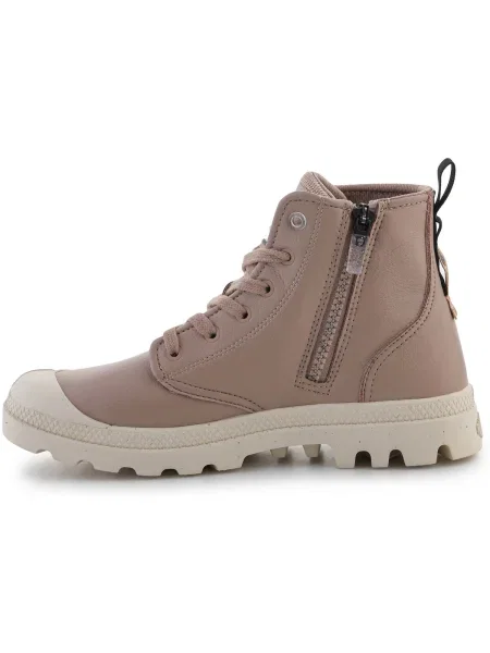 Pantofi Palladium din piele bej