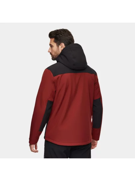 Kurtka turystyczna softshell Alpinus ASO czerwona
