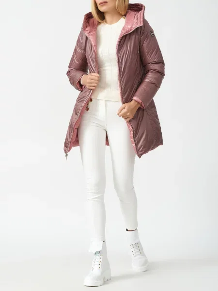Пуховик Colmar розовый