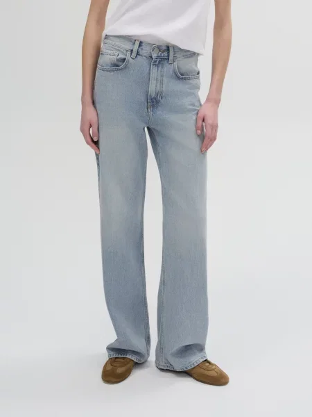 Широкі джинси LTB Jeans бавовна/ліоцел блакитний