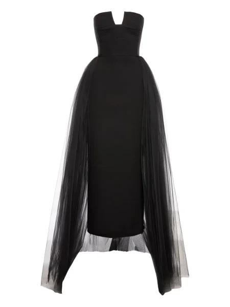 Rochie V:pm Atelier din tul de costum negru