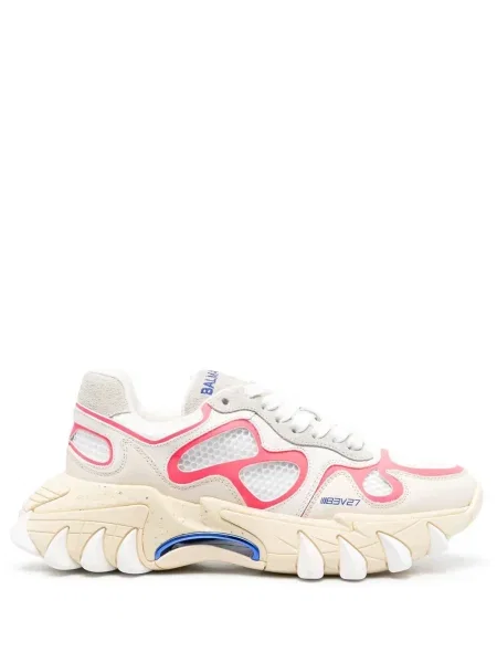 Маратонки Balmain с връзки с дантела бяло