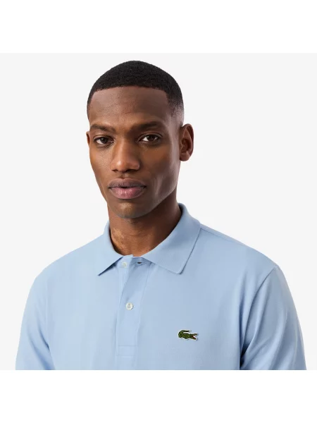 Lacoste Koszulka Polo Light Classic Fit niebieska